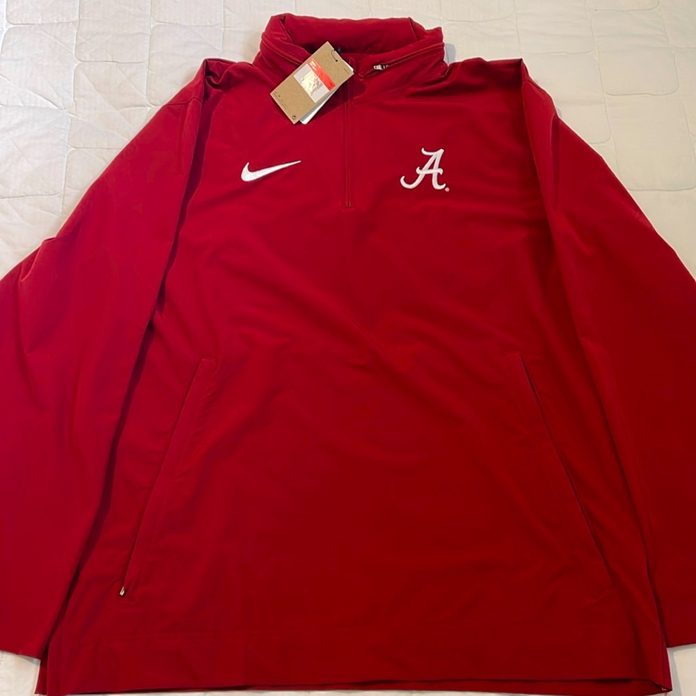 Nike 1/4 Zip Alabama sideline coaches jacket